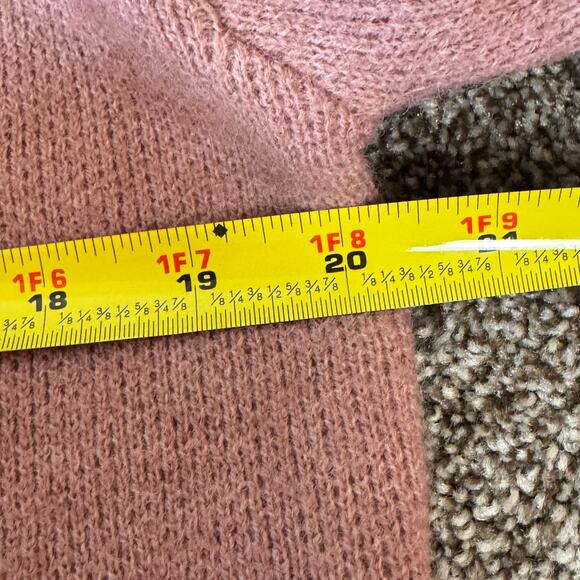 Nancy Yang New York NWt Women's Size Large Pom Heavy Knit Sweater Artsy - Picture 11 of 14